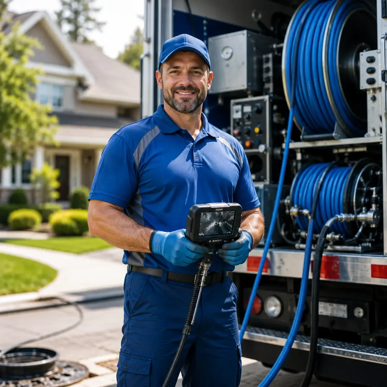 Local outdoor drain cleaning specialists in Dickerson Run, PA